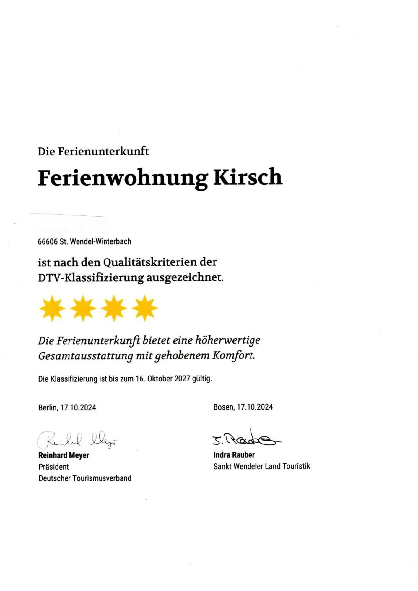 Ferienwohnung Kirsch Sankt Wendel Exterior foto